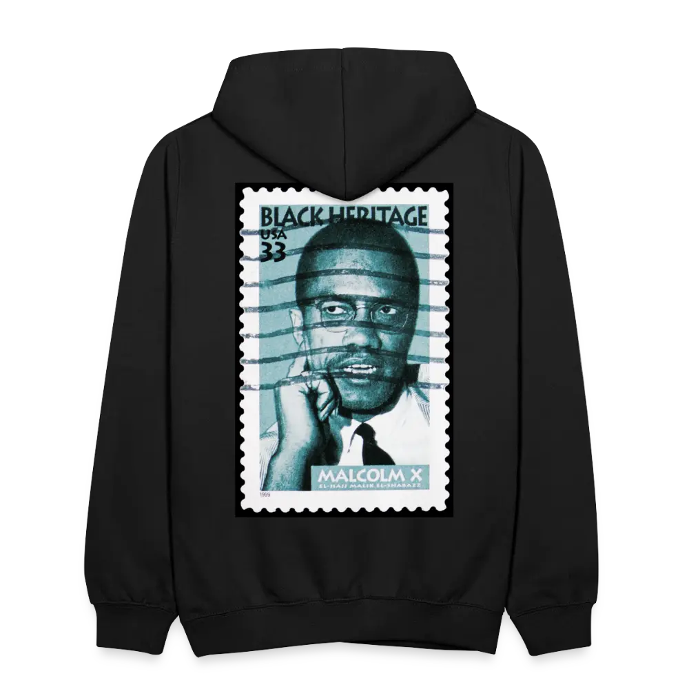 The Malcolm X Postage Hoodie: A Tribute to a Legend LuniLoot