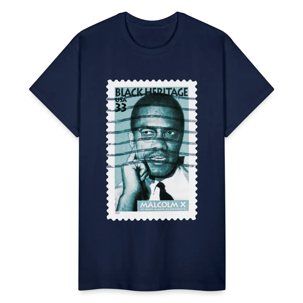 Malcolm X Black Heritage - navy